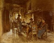 莱昂 奥古斯汀 莱尔米特 : Le Benedicite Au Chaussin Pres De Vichy